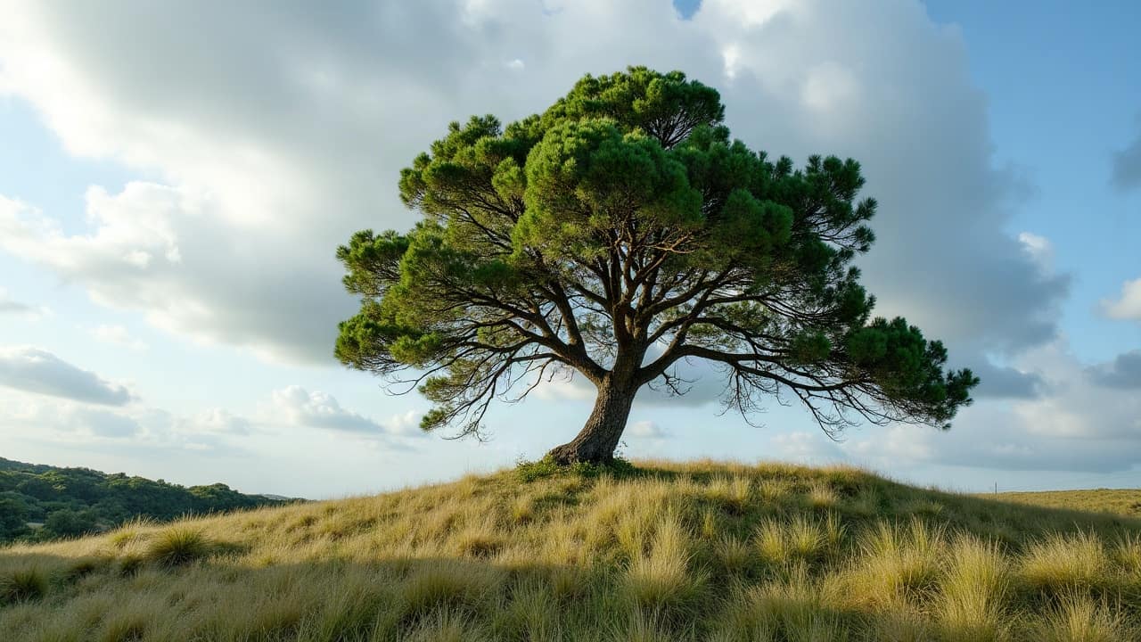 Pourquoi le vent et les embruns fatiguent les arbres de Cornouaille